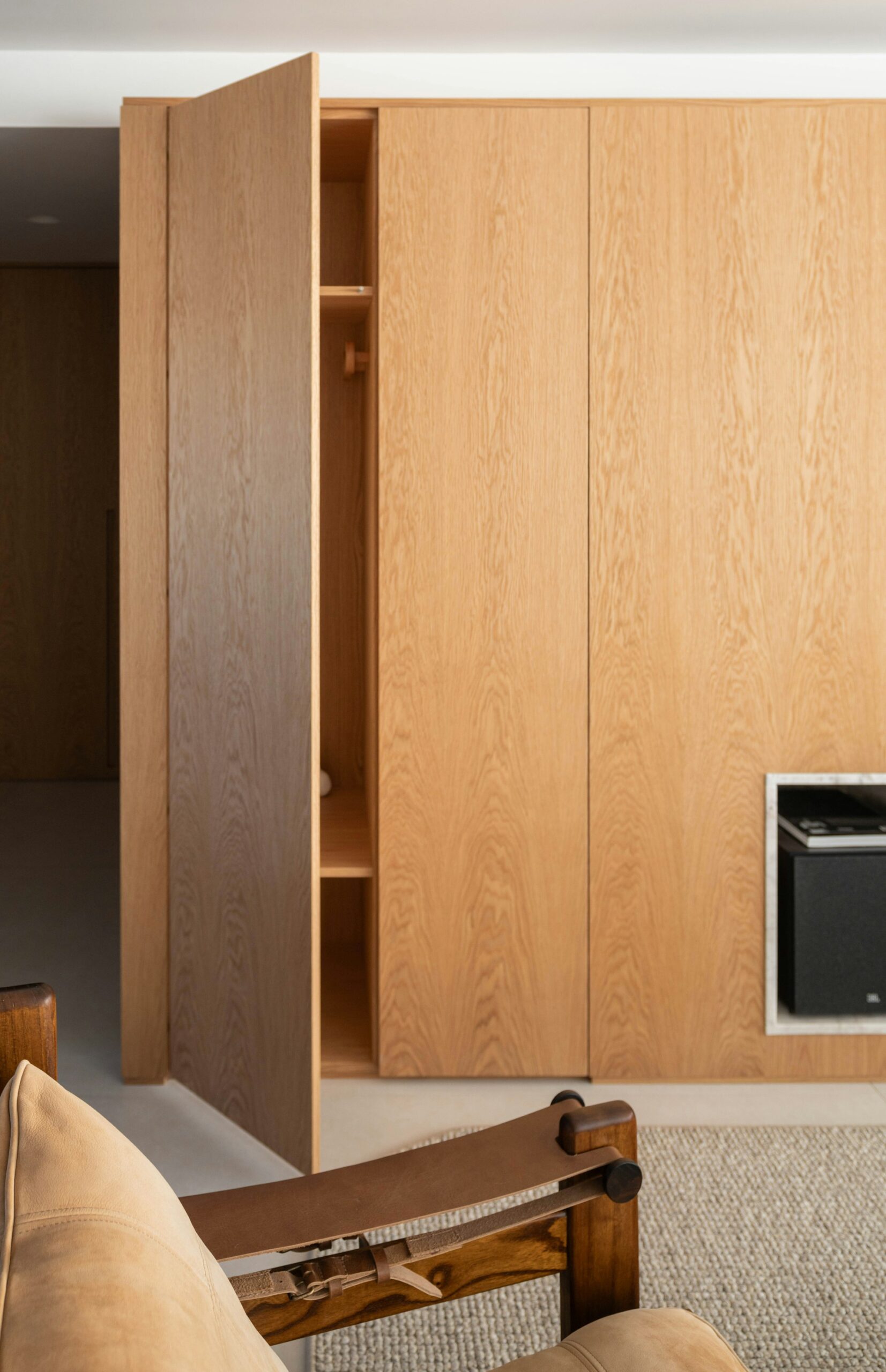 built-in tv shelving units