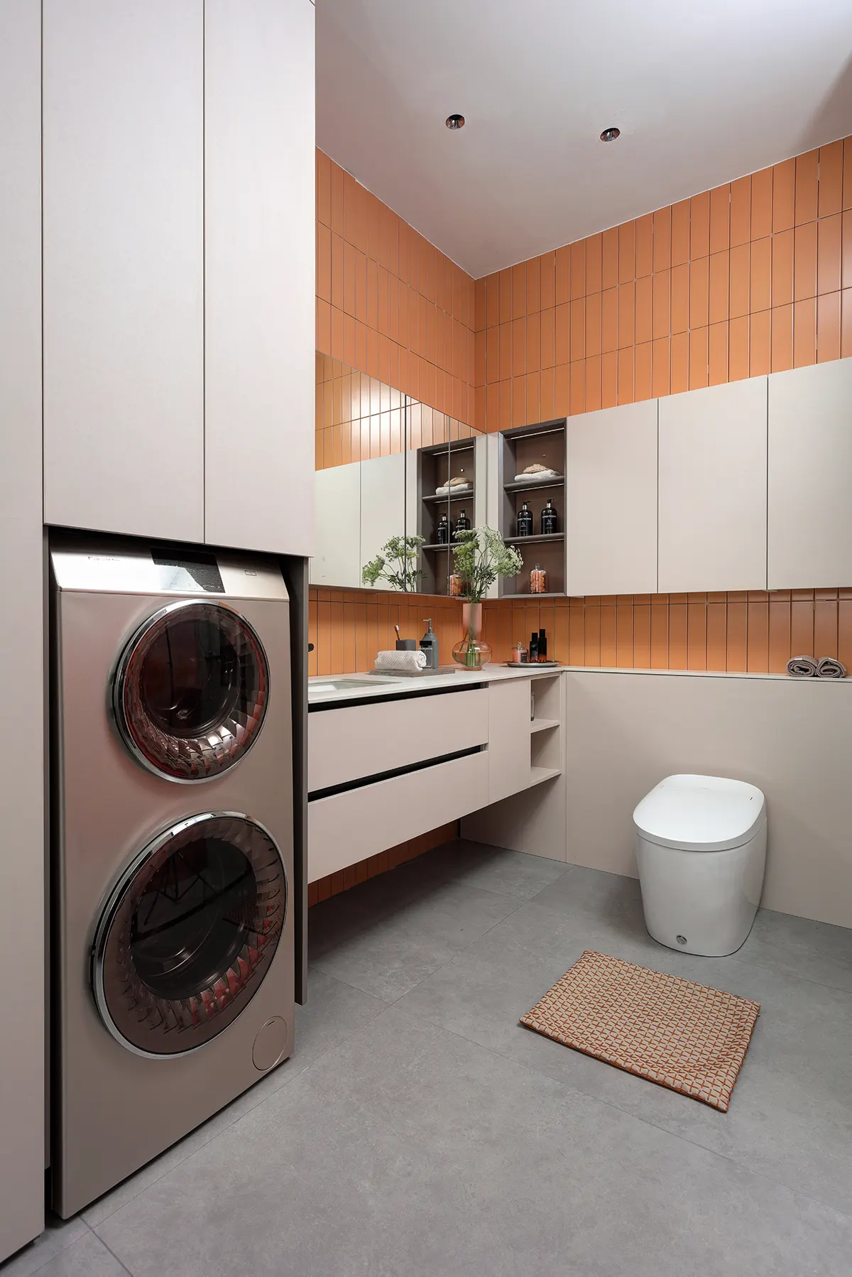 custom bathroom cabinetry