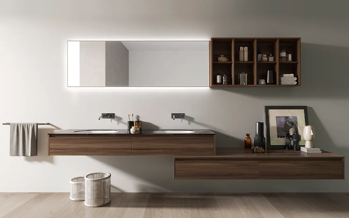 custom bathroom cabinets