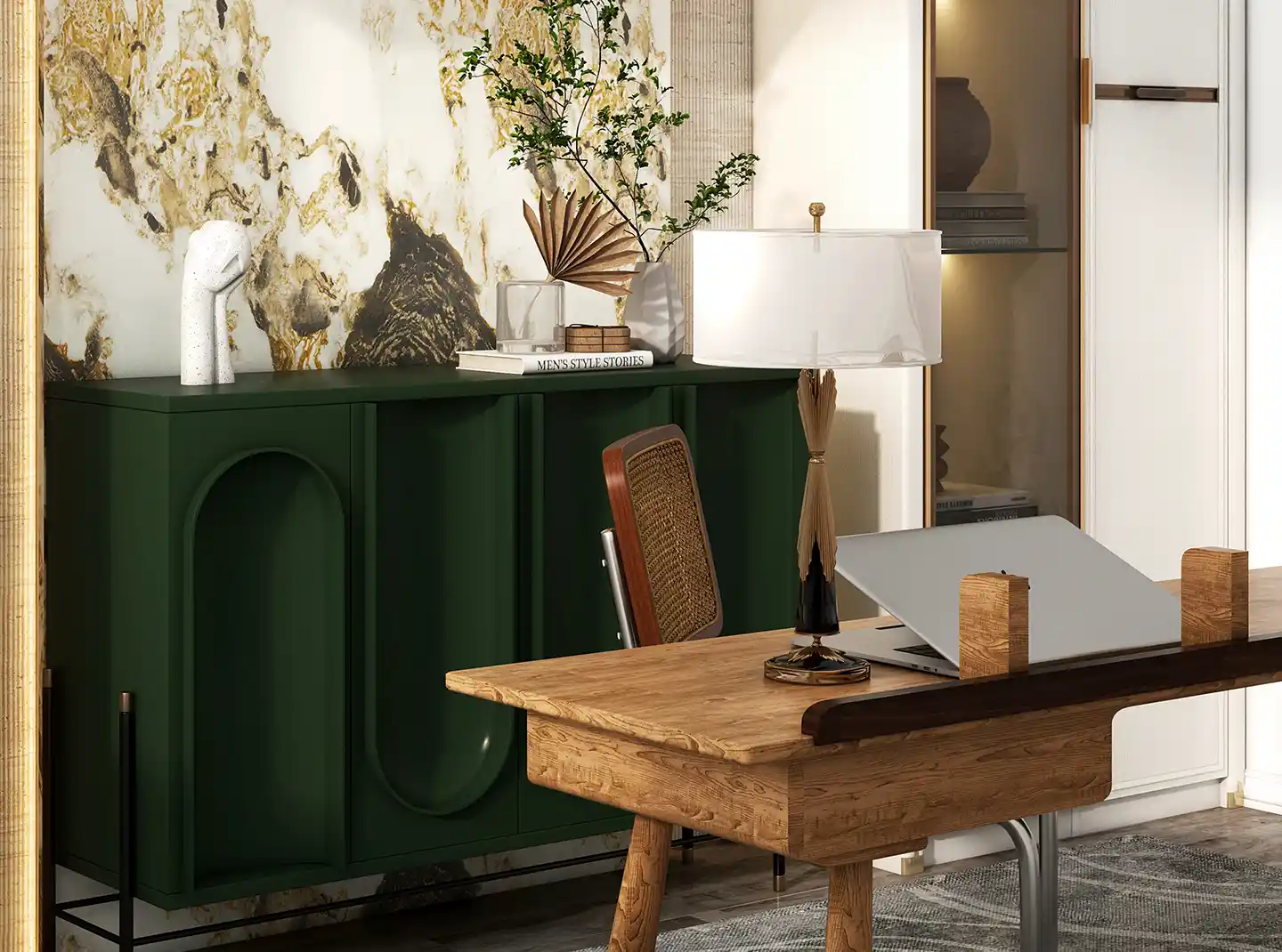 custom office cabinets